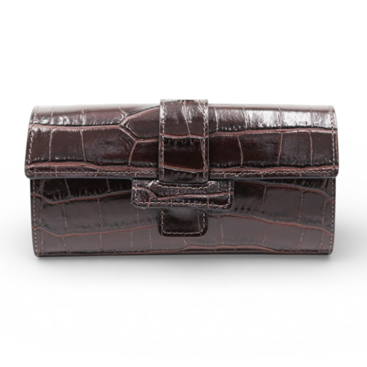 Cartera Cheval Firenze Dean Croc Marrón Oscuro