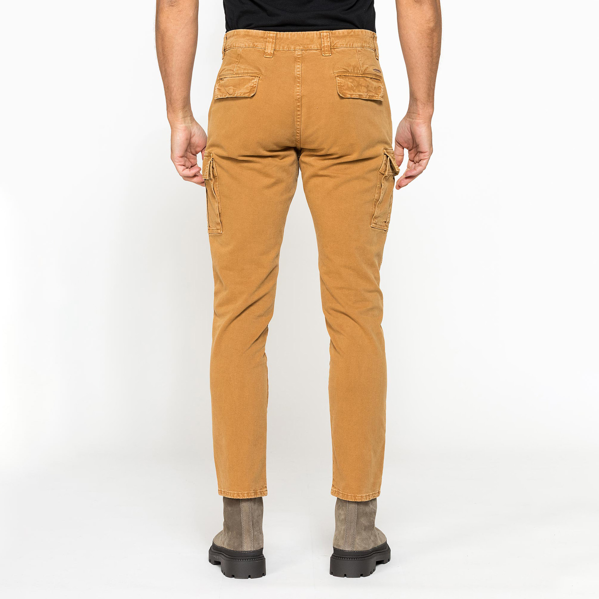 CARGO MOD. 619 SLIM FIT IN PESANTE GABARDINA STRETCH