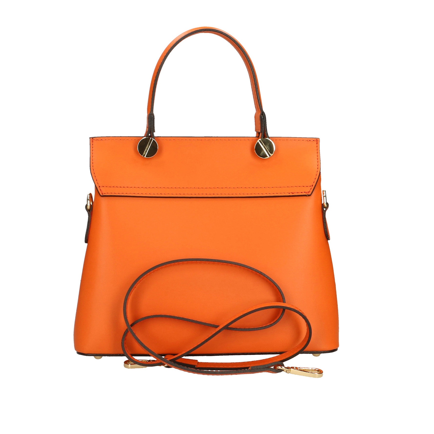 Borsa a mano da donna In Vera pelle Made in Italy 27x23x12 cm