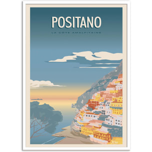 Affiche - Positano - Turo
