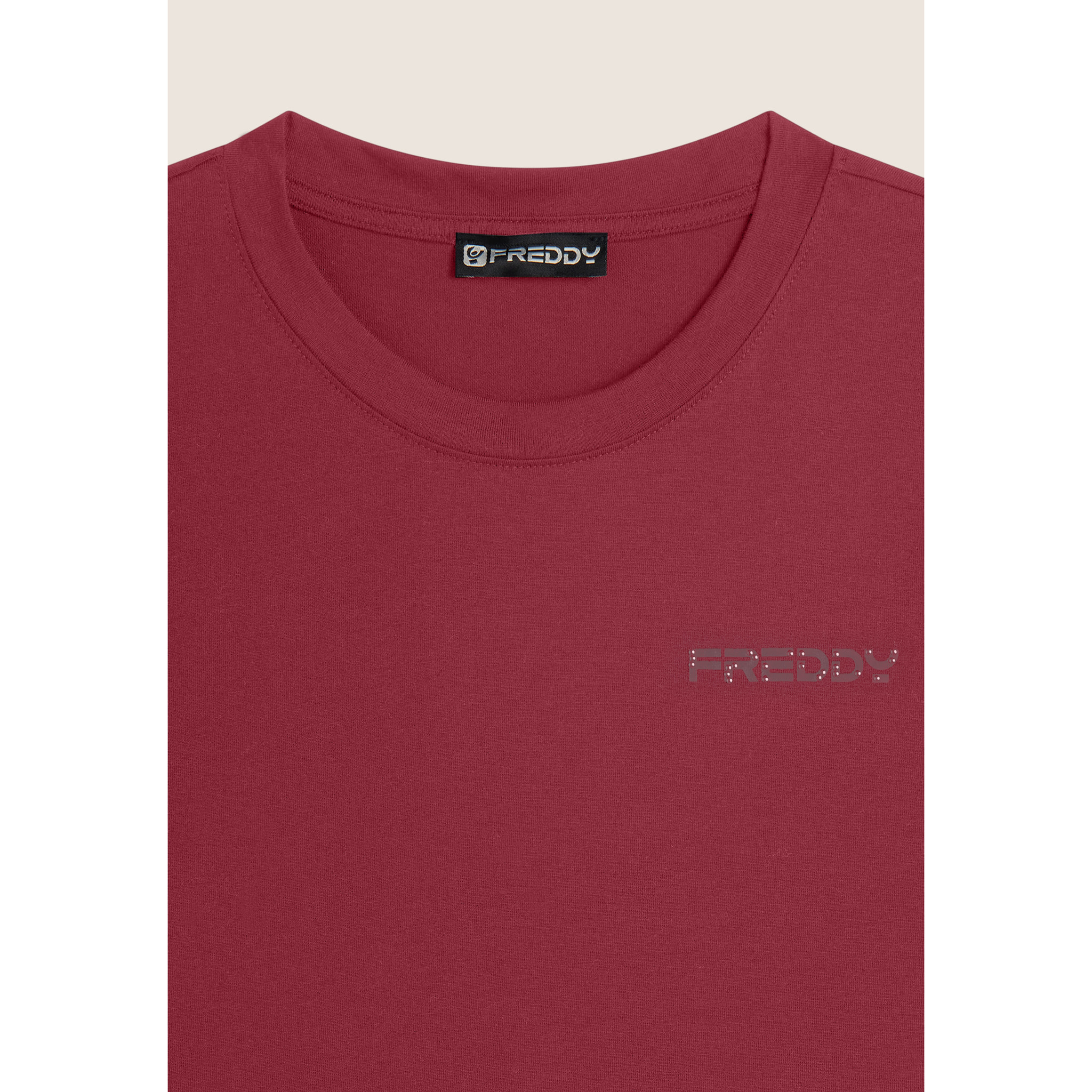 T-shirt donna regular fit con dettagli floreali