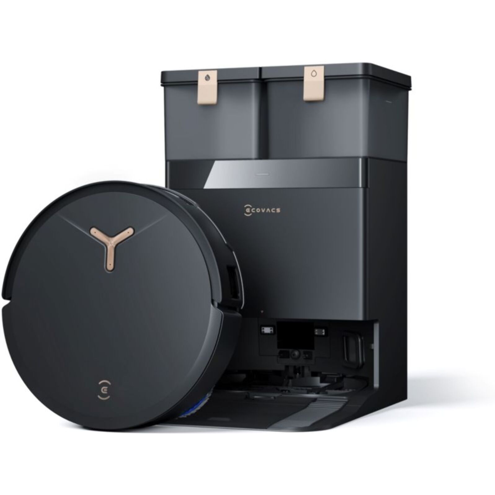 Robot Aspirateur Laveur ECOVACS Deebot T50 Max Pro Omni Gen 2 EU noir