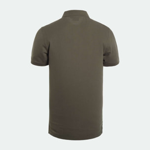 Polo MUNICH de algodón khaki