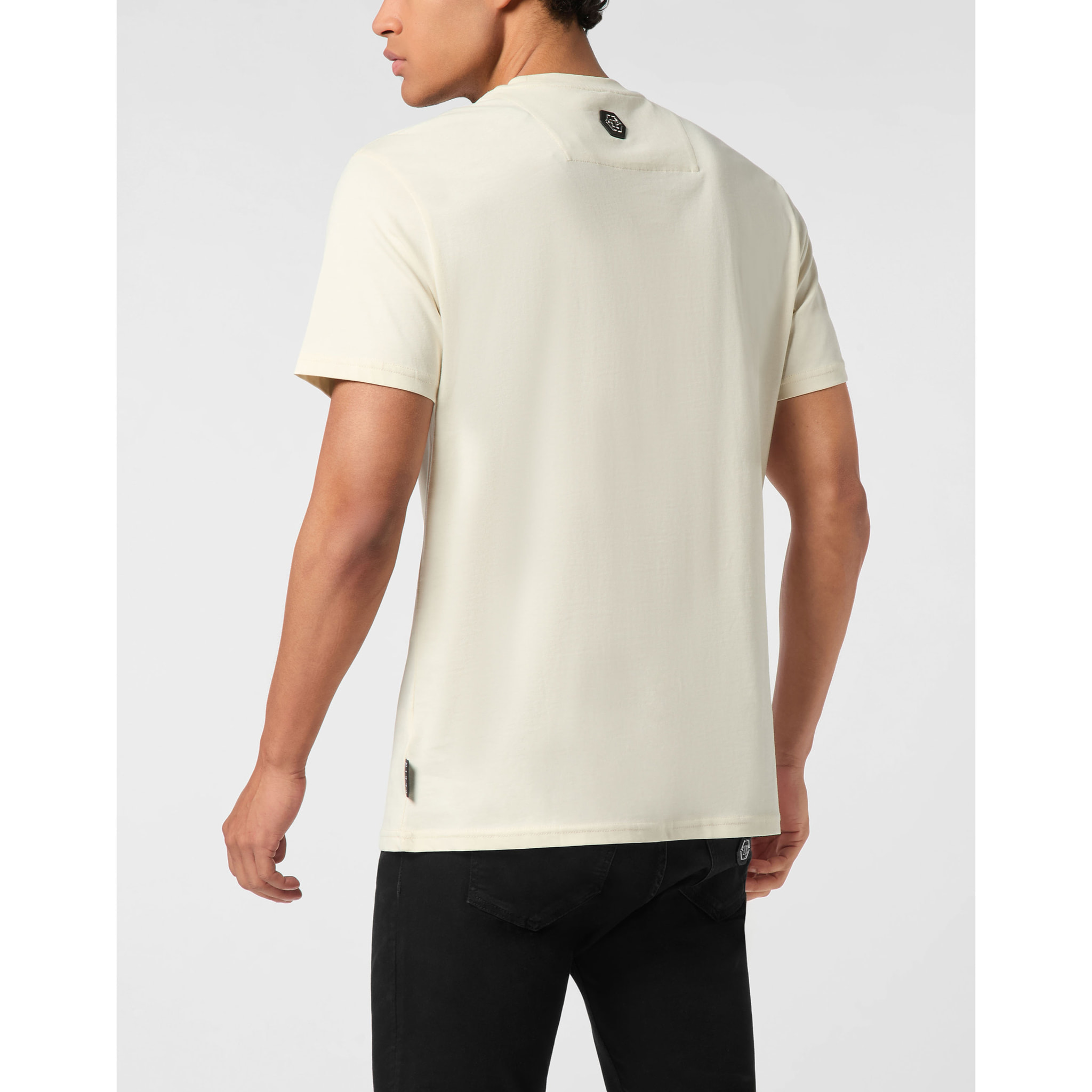 PHILIPP PLEIN T-Shirt Round Neck Ss GOTHIC PLEIN