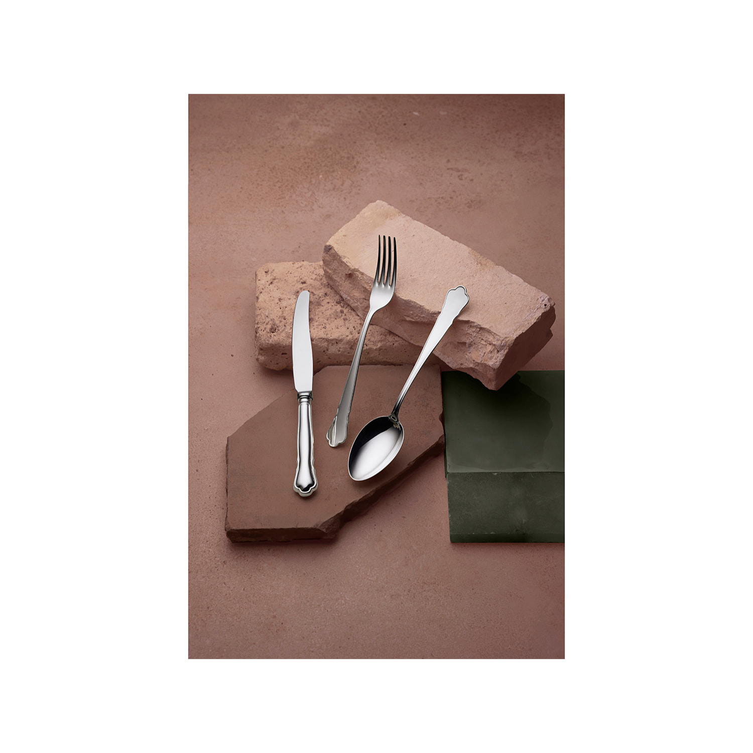 Couteau de table Chippendale