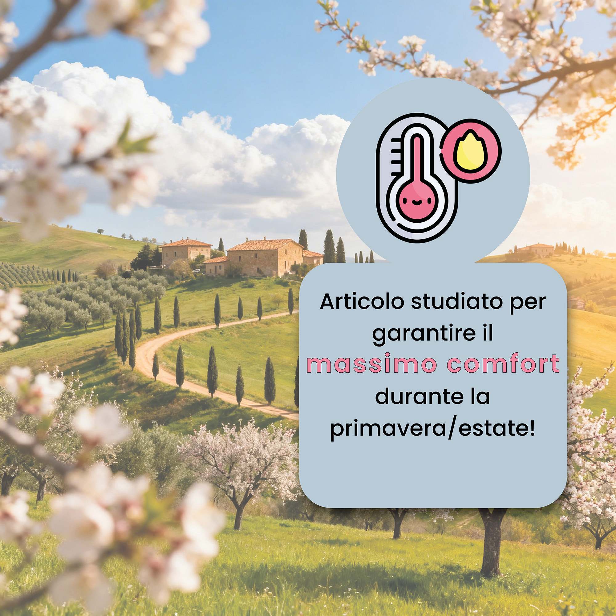 PIUMINO ESTIVO MADE IN ITALY PRESTIGE