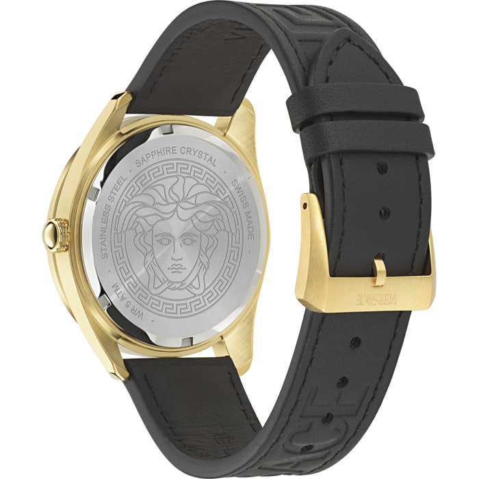 Versace Reloj Analógico De Cuarzo Timeless.v.dome(Wc-8E)