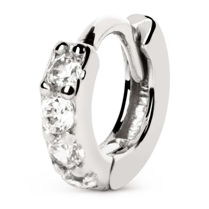 Orecchino Singolo Cleo S in Argento