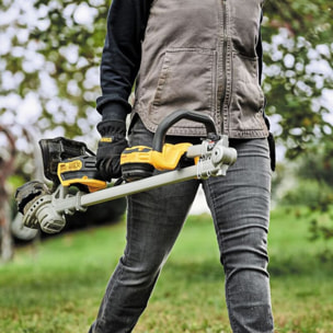 Coupe bordure repliable XR 18V Brushless - DEWALT - avec 1 batterie 18v 5.0Ah - chargeur - DCMST561P1-QW