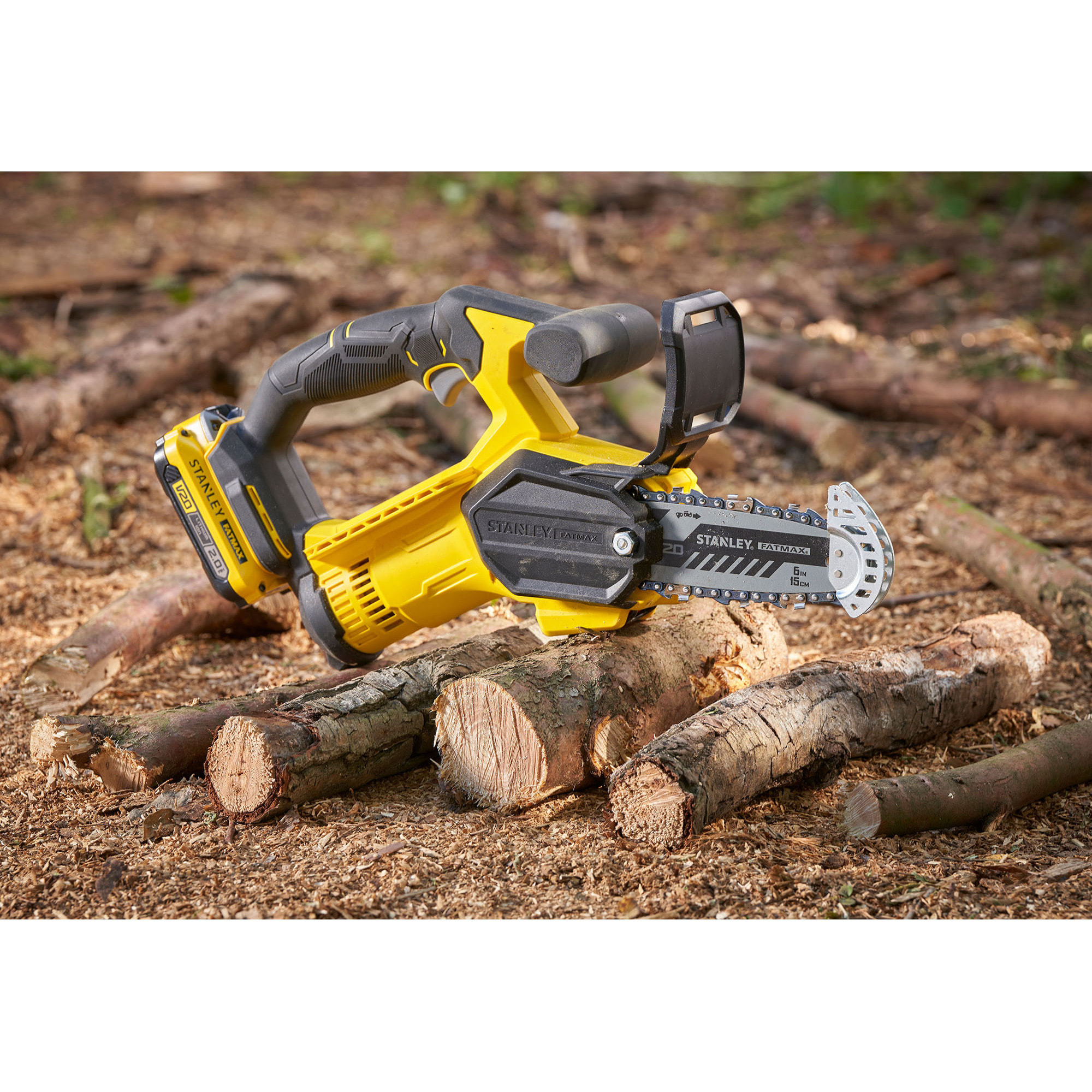 Elagueuse 15cm 18V Stanley FatMax - V20 + 1 batterie 2Ah