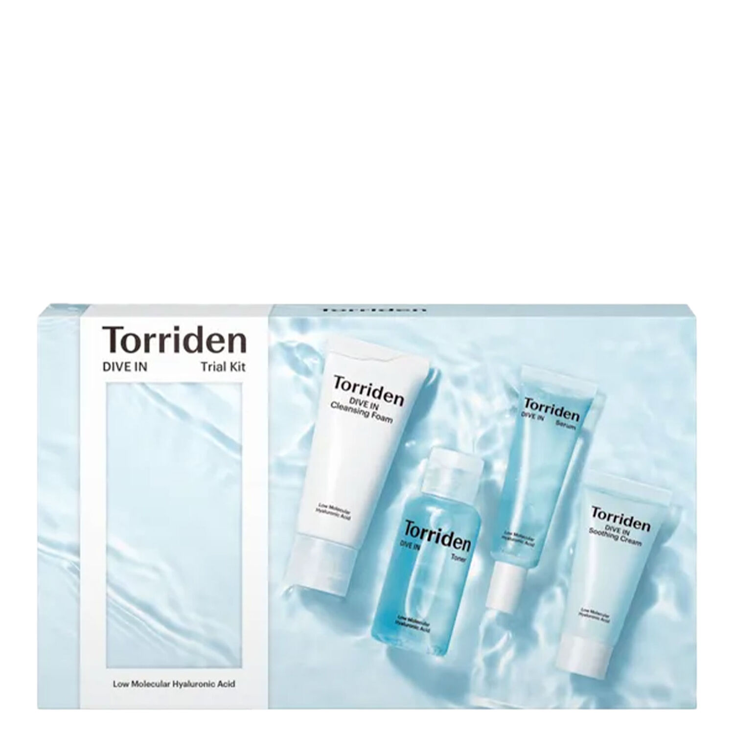 Dive-In - Coffret Tonique à l'Acide Hyaluronique 50 ml + 3 Produits
