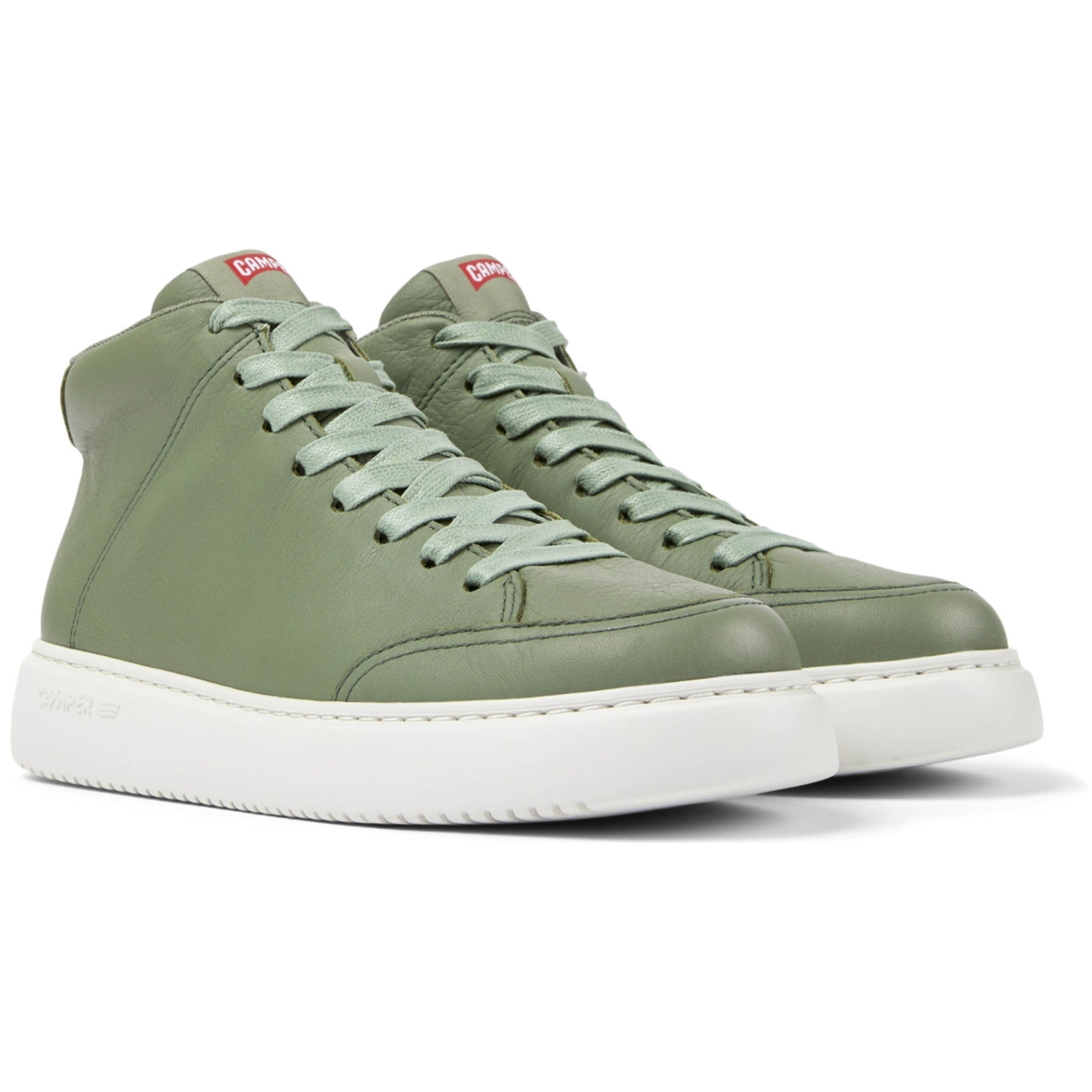 Sneakers - CAMPER Runner K21 - Verde - Pelle liscia