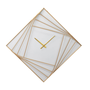 Reloj Pared Metal Mdf 85x6x85 Cm