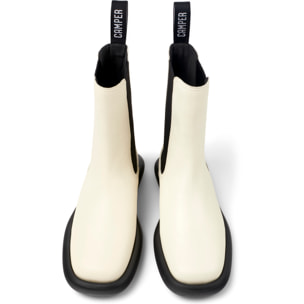 Botines - CAMPER Onda - Blanco - Cuero liso