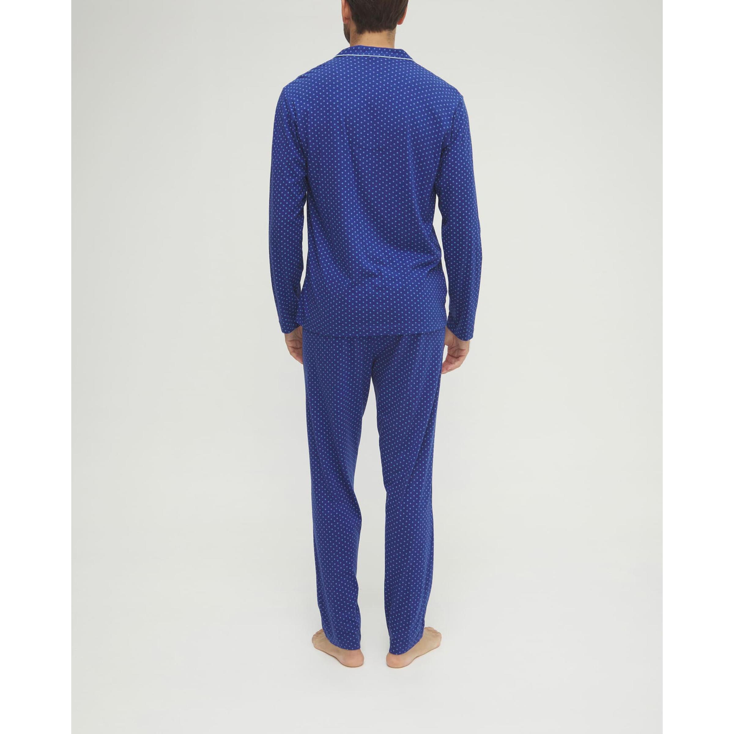 Pijama hombre corbatero abierto