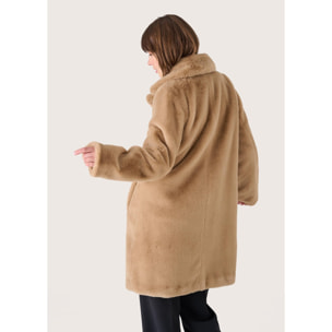 Cappotto Camomilla Cammello