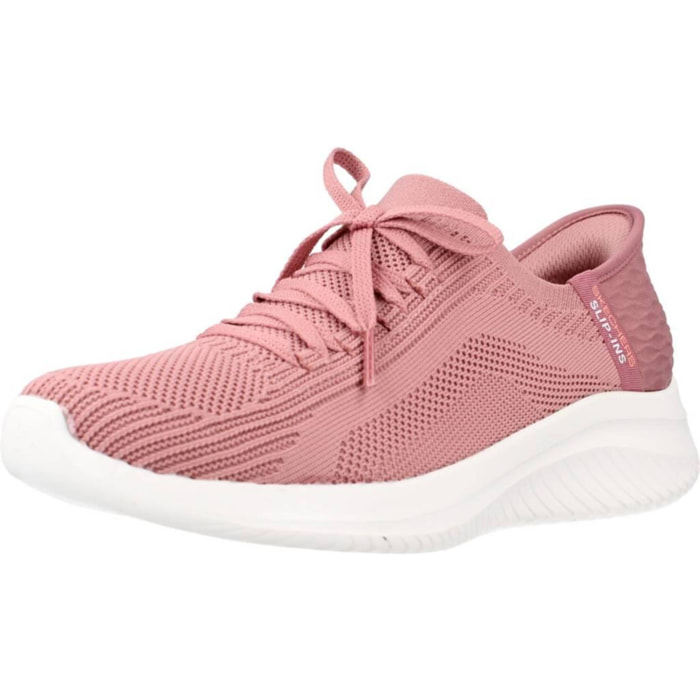 Sneakers De  Mujer Slip-ins: Ultra Flex 3.0 Tonal Stretc Rosa