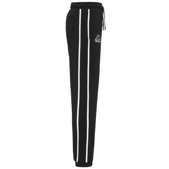 Kappa - Pantalones Hombre Negro - Logo Ibesco