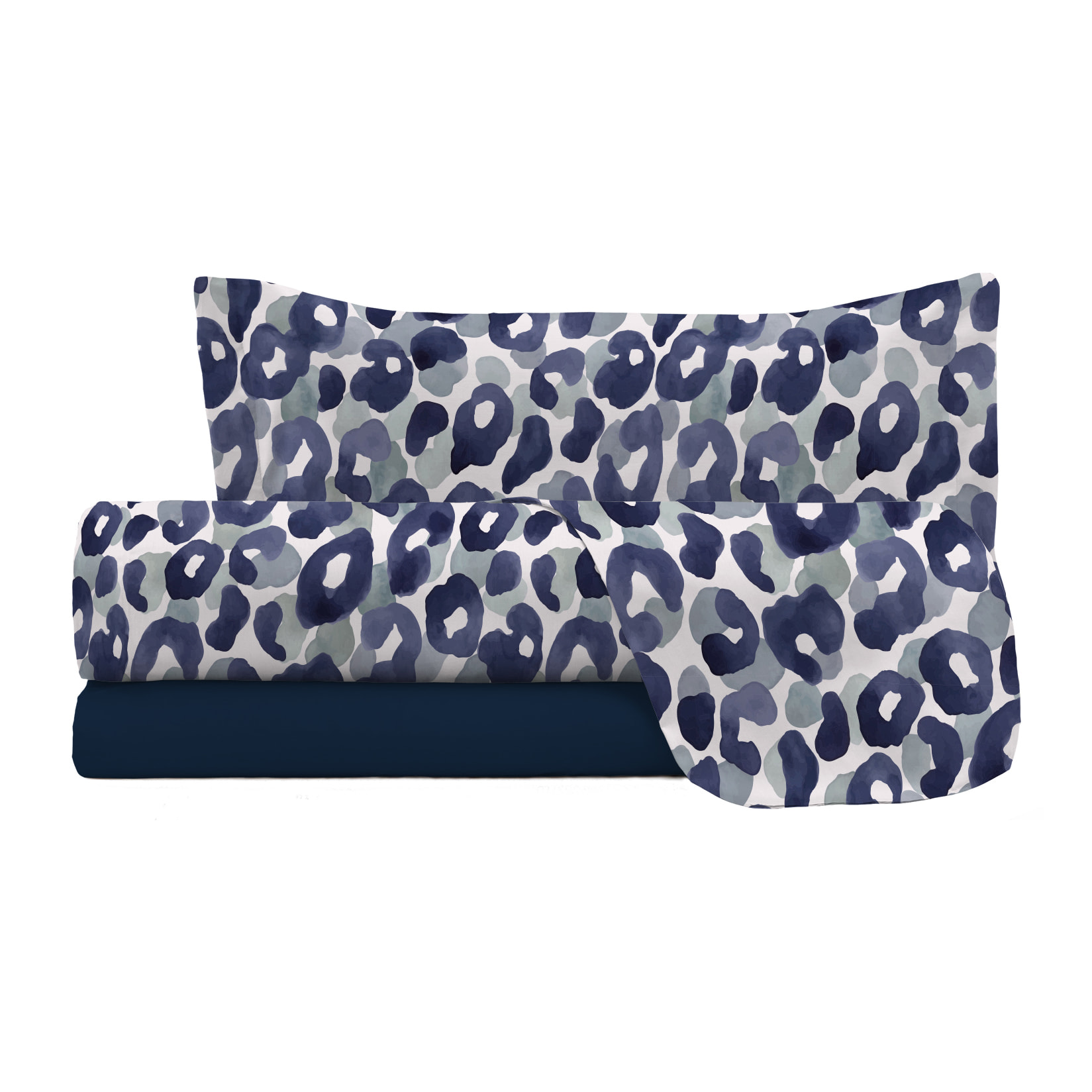 COMPLETO LETTO FASHION, 100% Microfibra, No Stiro - WILD