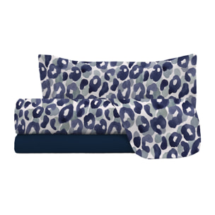 COMPLETO LETTO FASHION, 100% Microfibra, No Stiro - WILD