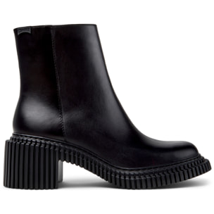 Botines - CAMPER Pix London - Negro - Cuero liso