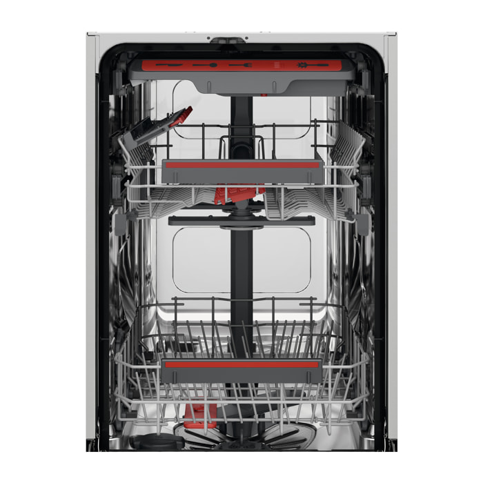 AEG Lavavajillas integrable de 45 cm Serie 7000 GlassCare para 10 cubiertos FSE73507P