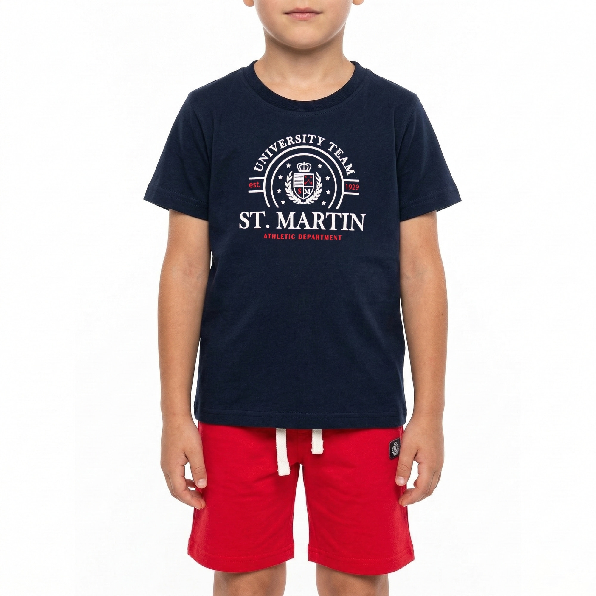 Set t-shirt e bermuda jersey