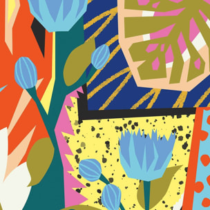 Tableau pop art Born in the 80s Tableau plexiglas