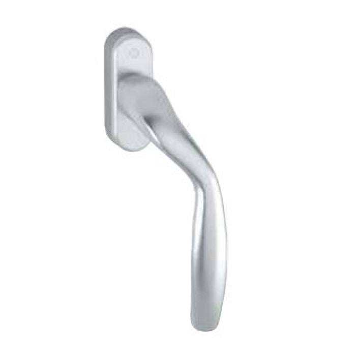 Poignée de fenêtre contre-coudée gauche New-York 0810VK/U76 HOPPE Inox M5x45 - 3446083