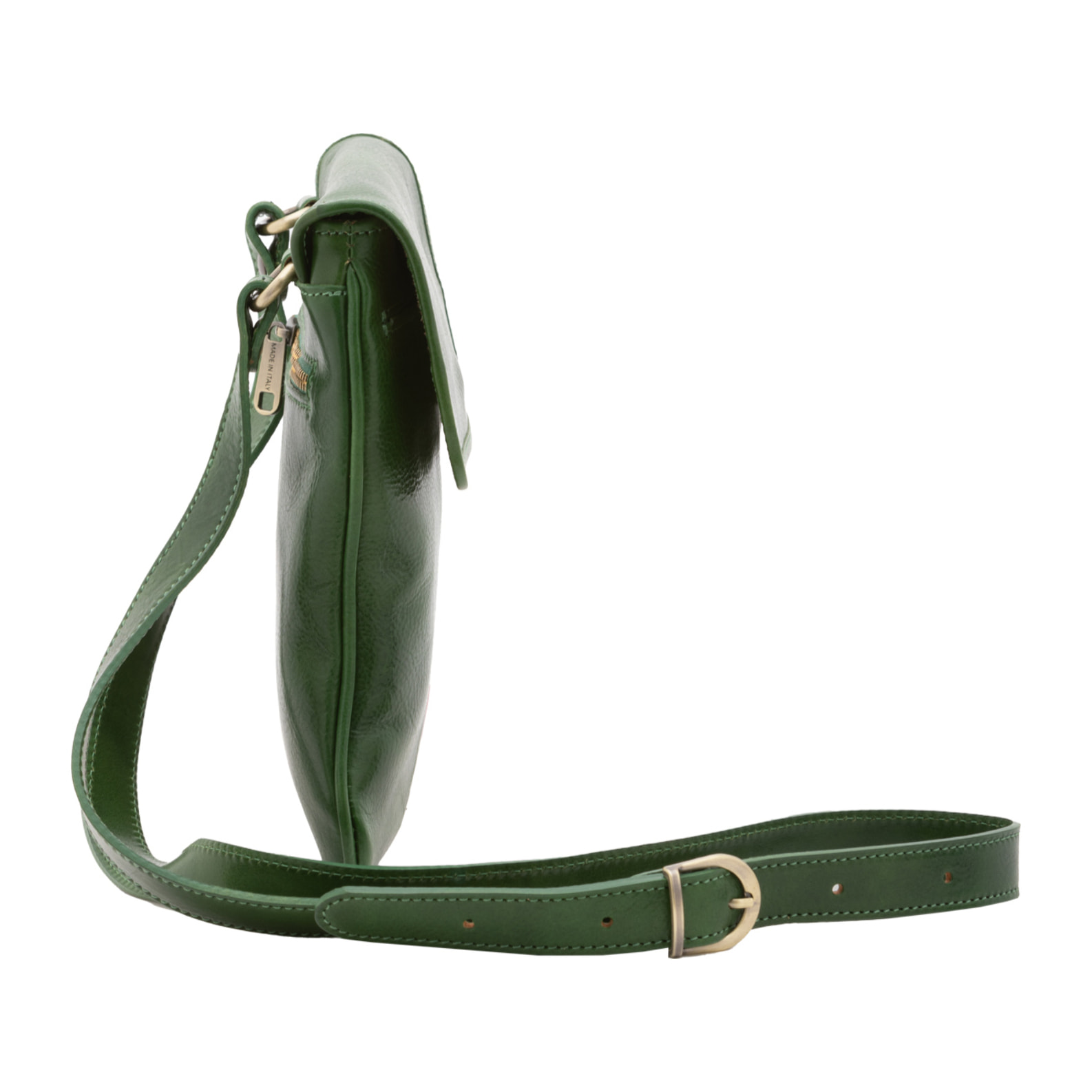 Borsa a tracolla  da uomo In Vera pelle Made in Italy 25x23x4 cm