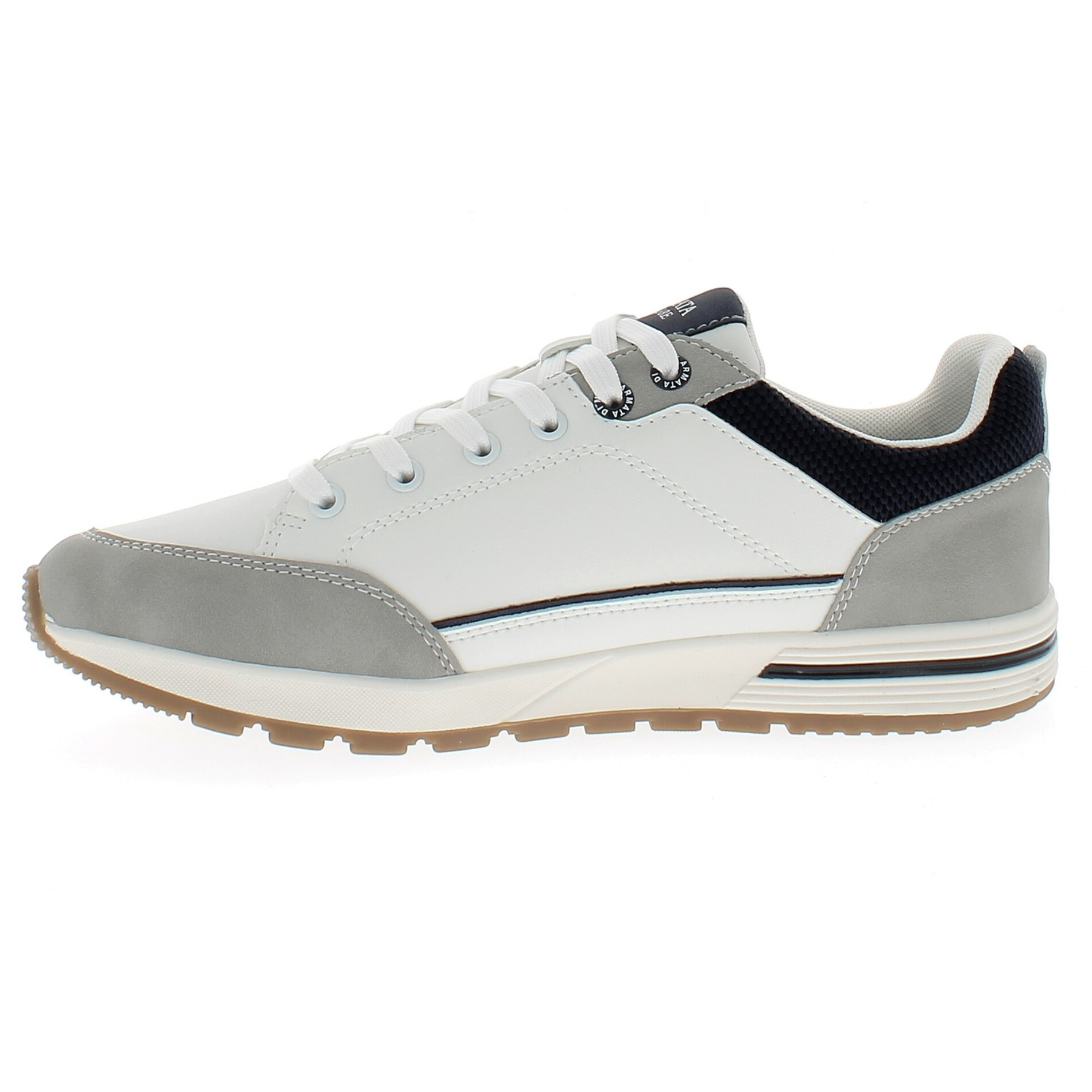 Armata di Mare Scarpe Uomo Sneakers Casual Stringate con Soletta Rimovibile in Memory Foam AMU 1L915 Off White