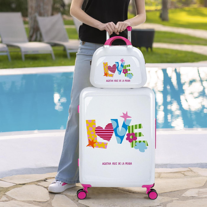Maleta Pc Mediana Agatha Ruiz De La Prada Happiness Love