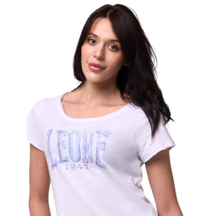 T-shirt a maniche corte da donna Leone Blue