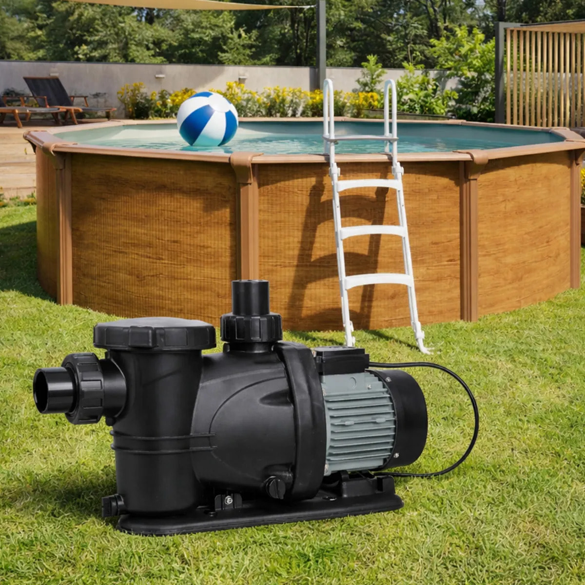 Pompe 1100 W pour filtration