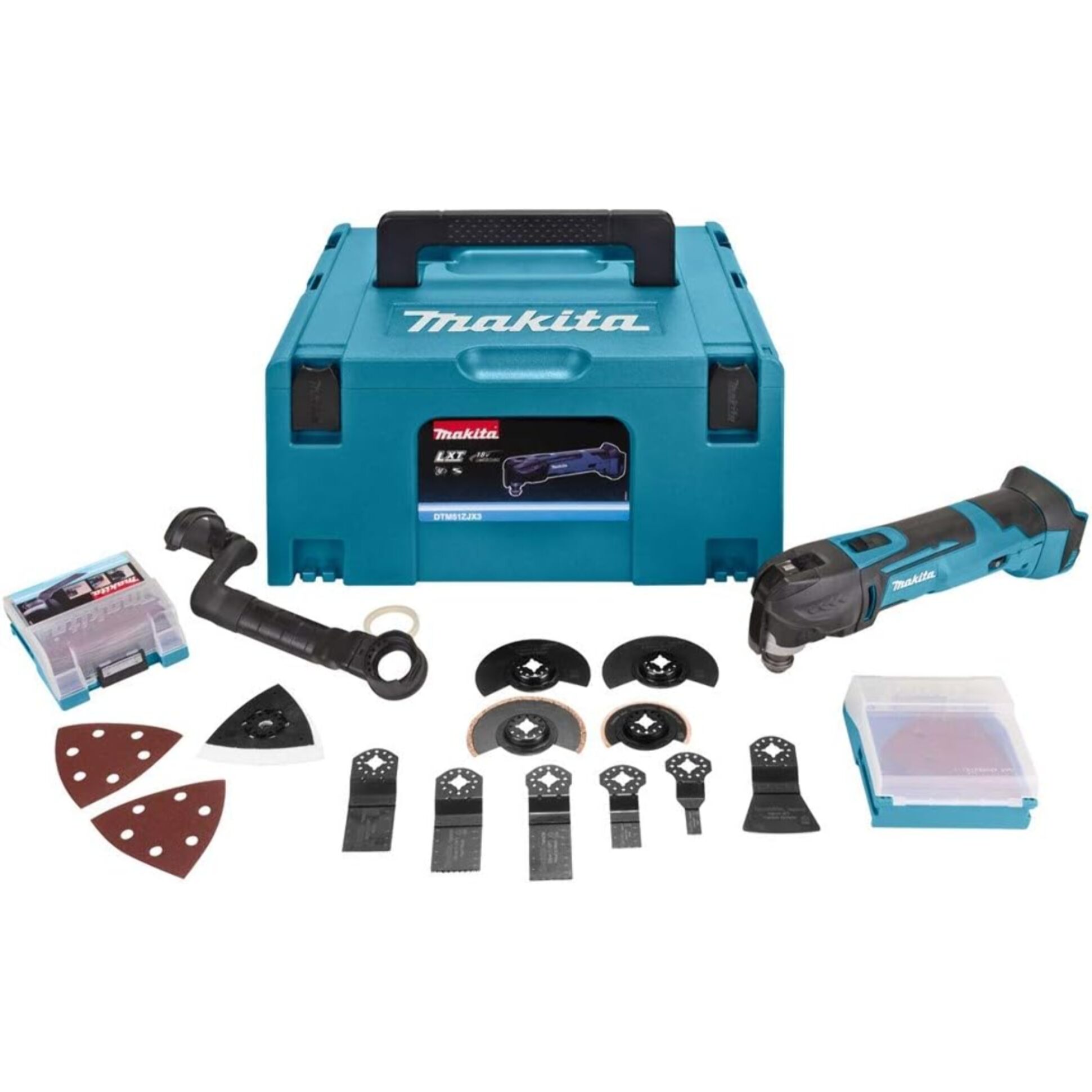 Découpeur-ponceur 18V LXT - MAKITA - Sans batterie, ni chargeur - 1 coffret MAKPAC - DTM51ZJX3