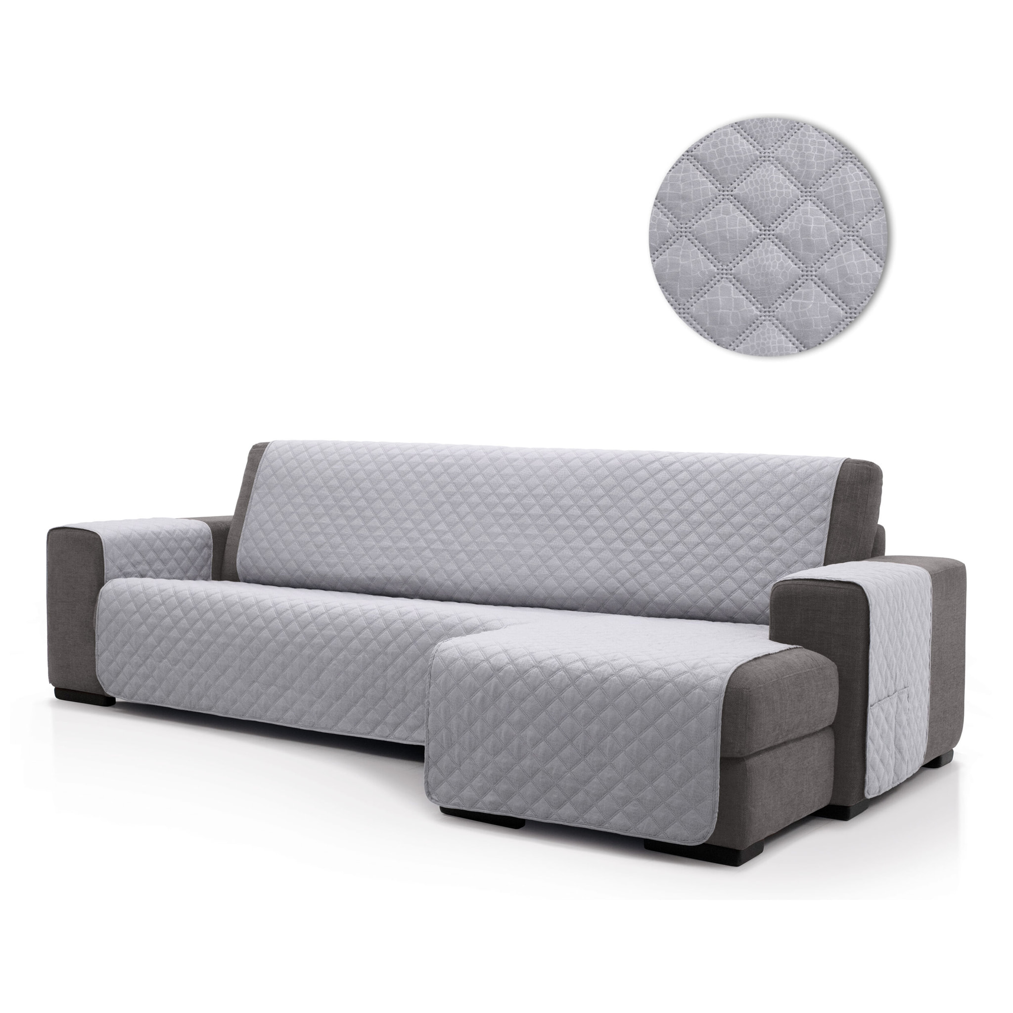 Cubre Sofá ACOLCHADO Chaise Longue modelo JENNY