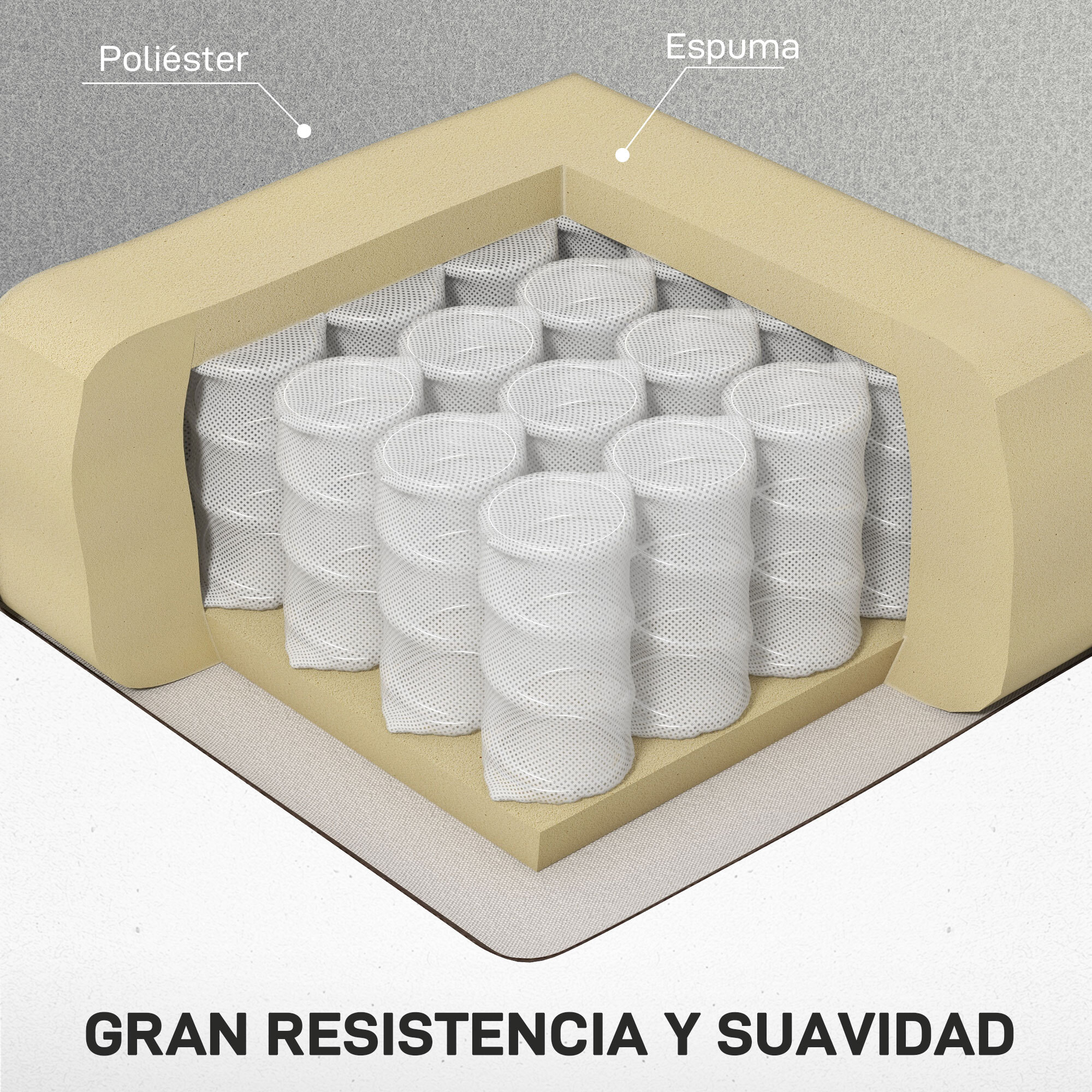 Sillón de Masaje con 8 Puntos de Masaje Sillón Relax Eléctrico Sofá Relax con 4 Modos Reclinación 145° Mando a Distancia Mesita 2 Bolsillos Laterales y Posavasos 77x93x105 cm Gris Claro