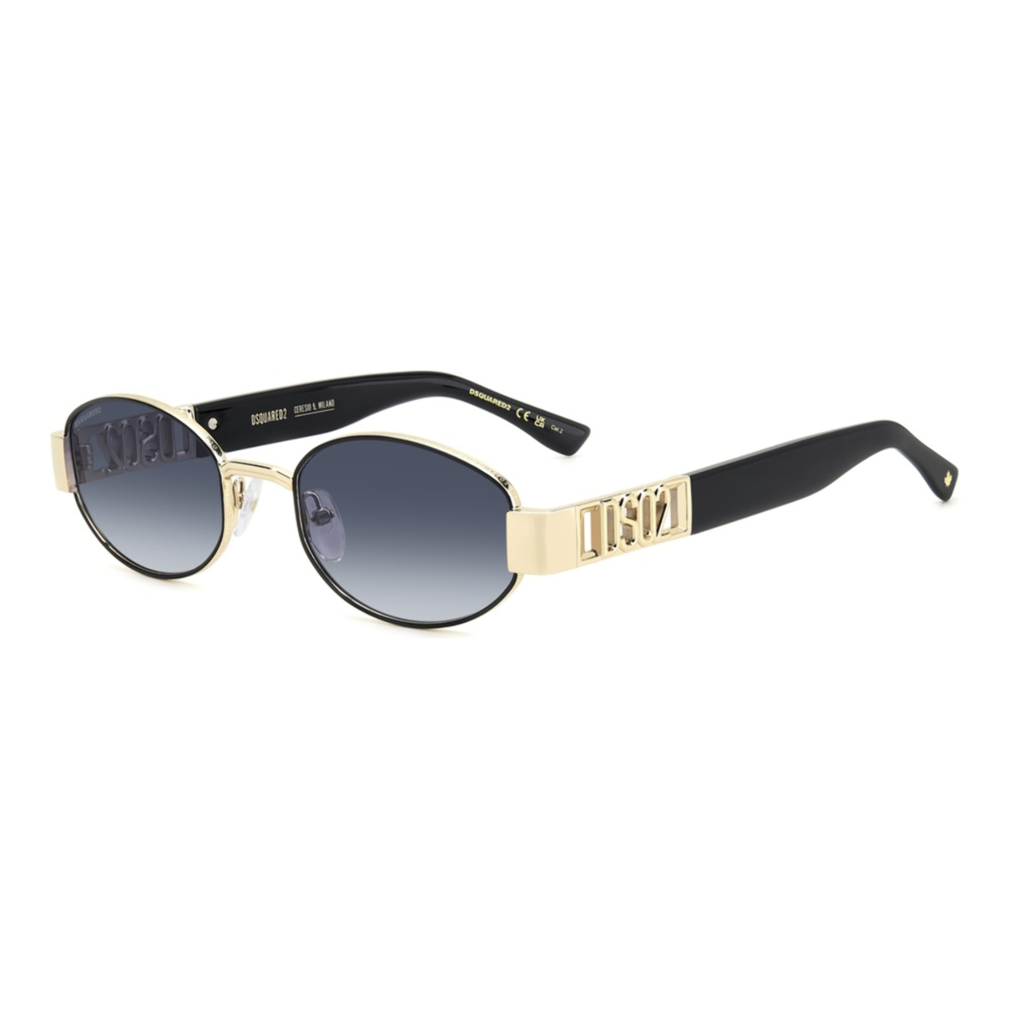 Gafas de Sol Dsquared2 D2 0155/S 0NZ de Metal Hombre 53 mm