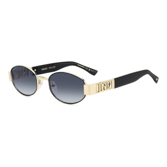 Gafas de Sol Dsquared2 D2 0155/S 0NZ de Metal Hombre 53 mm