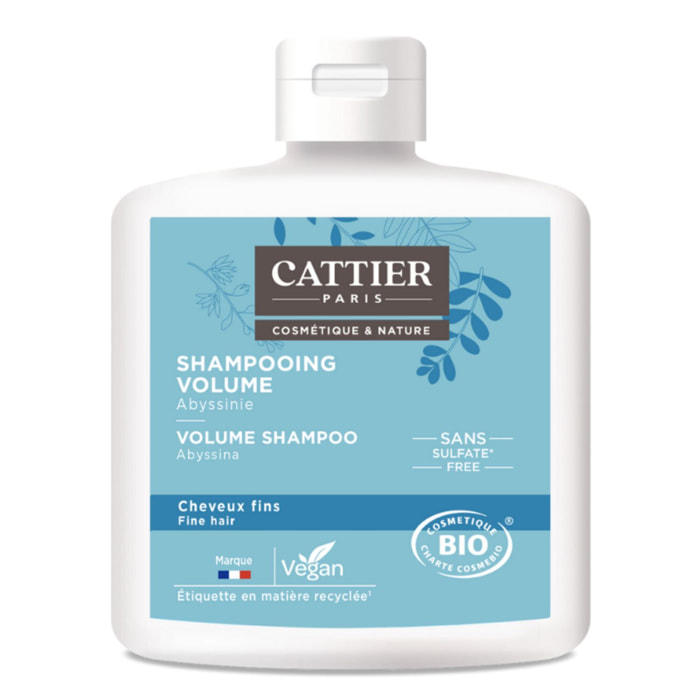 Shampooing Volume - Cheveux Fins - Sans Sulfate 250 ml