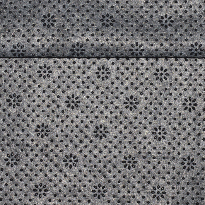 Tissu antidérapant feutrine grise - Gris