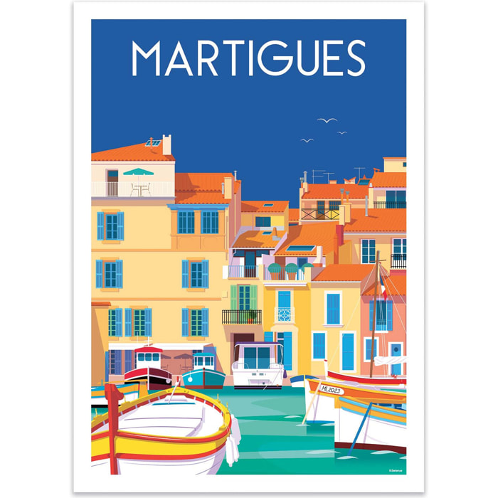 Affiche - Martigues - Raphael Delerue