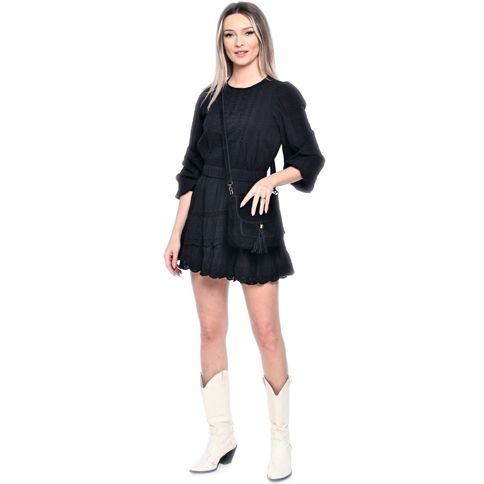 Borsa a mano Anna Luchini Nero