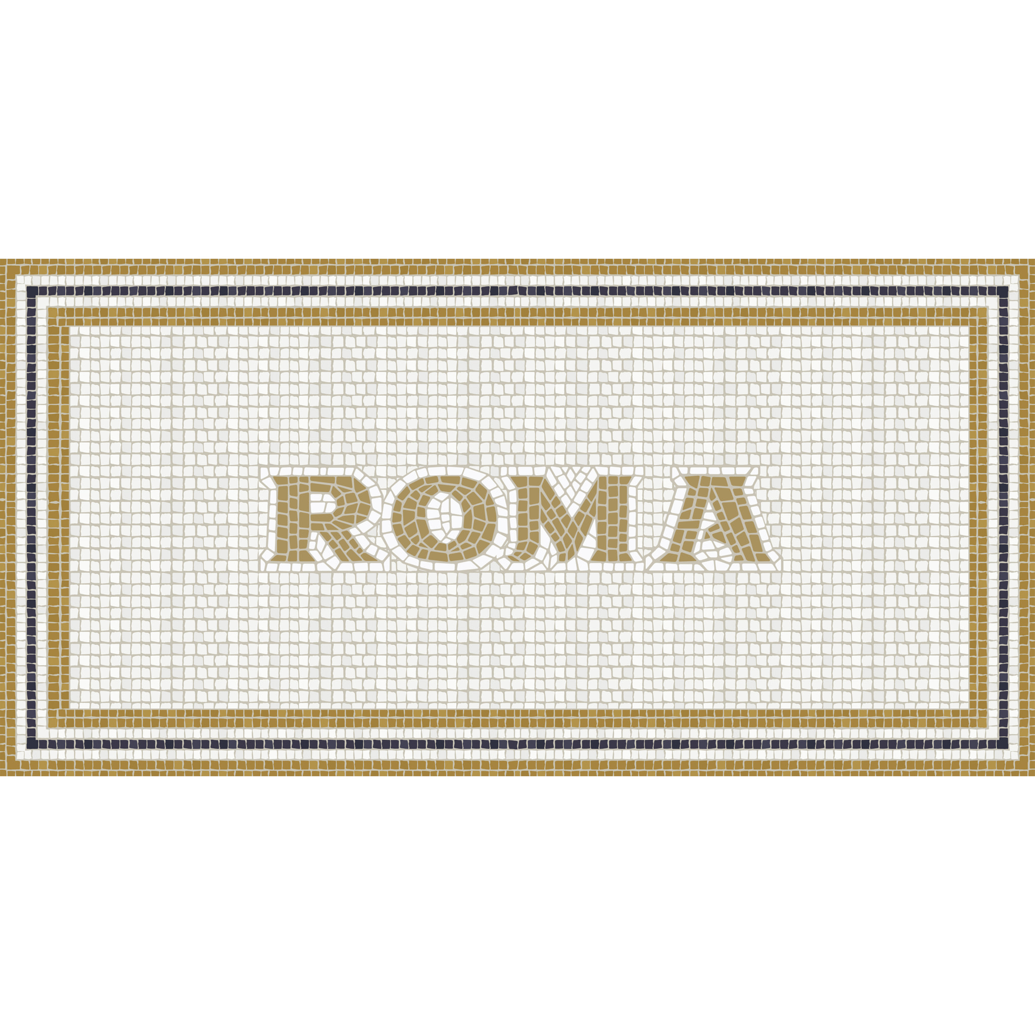 Alfombras vinílicas de Ceramiko - Mosaico romano "Roma"