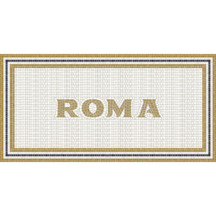 Alfombras vinílicas de Ceramiko - Mosaico romano "Roma"