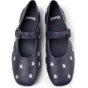 Bailarinas - CAMPER Casi Myra - Azul - Cuero liso