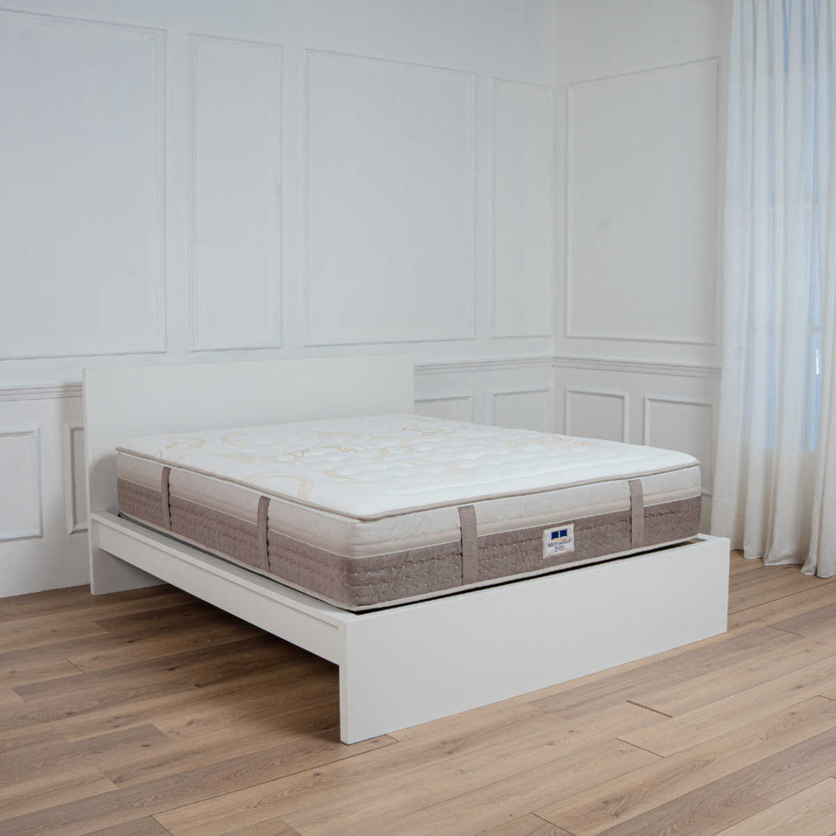 Materasso Luxury Ginflex Matrimoniale 160x190 Memory Foam 4 Strati Sfoderabile Altezza 28cm Tessuto Biocotton Piazzato Con Fascia Capitonè a Doppia Traspirazione (Antiacaro - Anallergico - Antibatterico - Ergonomico)
