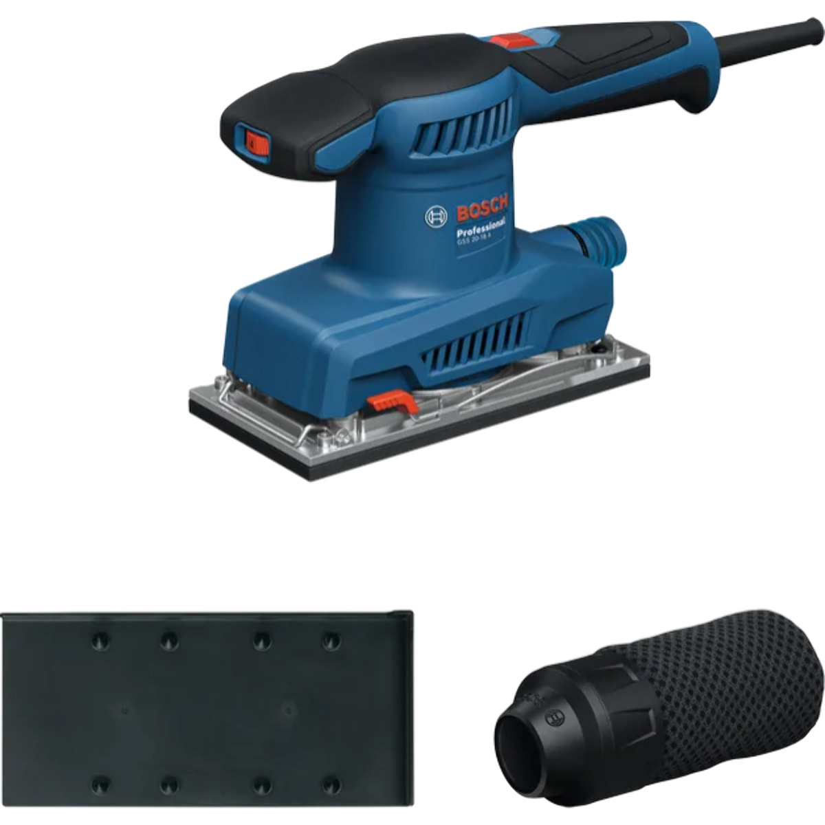 Ponceuse vibrante GSS 20-18 A Professional - 200 W - BOSCH - 0601070101