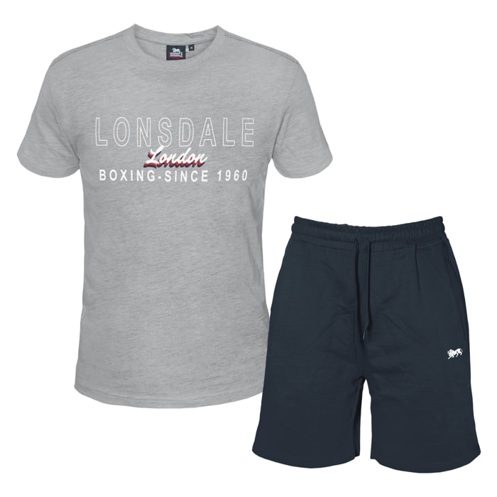Completo Set Uomo LONSDALE Cotone Corto