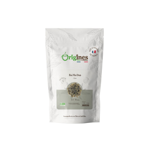 Bai Mu Dan - Thé blanc Bio de Chine - Sachet 50g